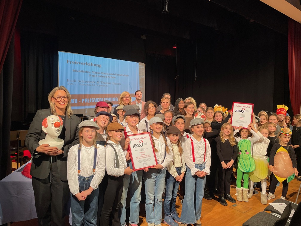 Preisverleihung in der Musikschule Krefeld am 26.11.2025